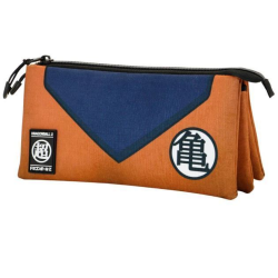 Estuche portatodo triple Dragon Ball - Suit 23x11x7cm