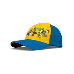 Gorra infantil Nintendo - Super Mario con Luigi, Toad y Yoshi 52cm