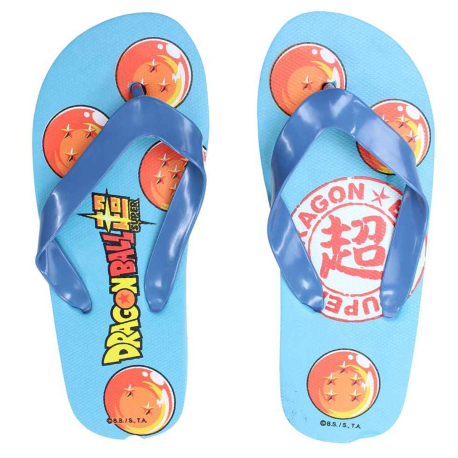 Chanclas niño Dragon Ball celeste Talla 31 - 32