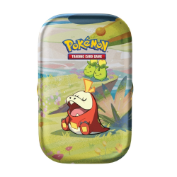 Caja mini lata de cartas Pokemon Paldea Friends - Fuecoco & Smoliv (inglés)