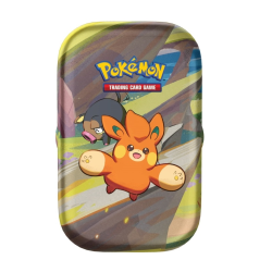 Caja mini lata de cartas Pokemon Paldea Friends - Pawmi & Lechonk (inglés)