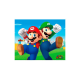 Póster 3D Super Mario - Mario y Luigi 23,5 x 28,5cm con marco