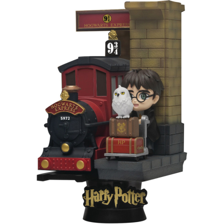 Diorama Figura Harry Potter PVC D-Stage Platform 9 3/4 New Version 15cm