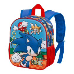 Mochila 3D Sonic Team 31cm