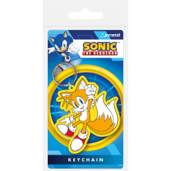 Llavero de goma Sonic - Tails 4,5x6cm