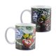 Taza cerámica termocolora Super Mario Kart 300ml