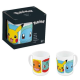 Taza cerámica Pokémon - Personajes 325ml