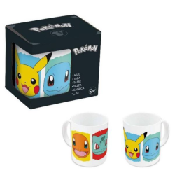 Taza cerámica Pokémon - Personajes 325ml