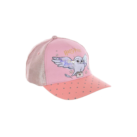 Gorra niña Harry Potter -Hedwig rosa 52cm