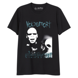 Camiseta adulto Hary Potter - Voldemort negra Talla XL