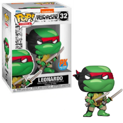 Figura Funko POP! Tortugas Ninja - Leonardo 32 PX Exclusive