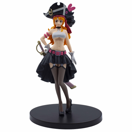 Figura Banpresto One Piece DXF Film Red The Grandline Lady Nami Vol.3 Reproduction 16cm