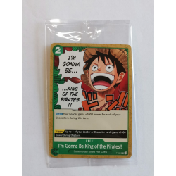 Carta Event Tournament Kit Vol. 1 One Piece TCG - I'm Gonna Be King of the Pirates!! (P-024) (inglés)