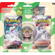 Pack de 2 sobres de cartas Pokémon Back to School + figura de goma de borrar Lechonk (inglés)