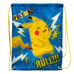 Saco mochila Pokémon - Pikachu 41cm
