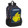 Mochila Pokémon - Pikachu 40cm negra - azul