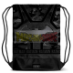 Saco Mochila - Batman logo negro 48x35x1cm