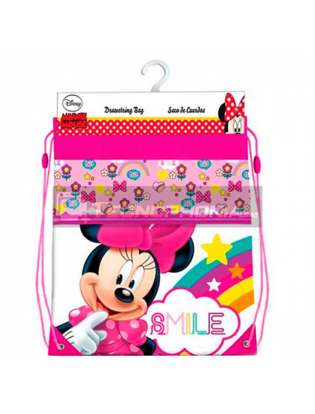 Saco mochila Minnie 42cm