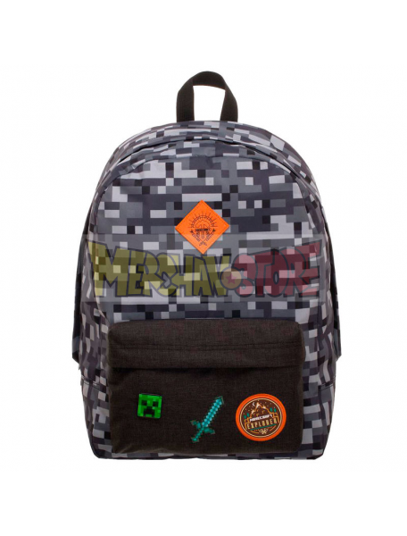 Mochila MineCraft - Camo 44cm