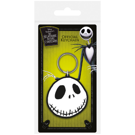 Llavero de goma Disney Pesadilla antes de Navidad (The Nightmare Before Christmas) - Jack