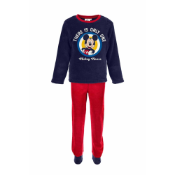 Pijama coralino niño Mickey Mouse - There is only one azul rojo 3 años 98cm