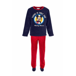 Pijama coralino niño Mickey Mouse - There is only one azul rojo 8 años 128cm