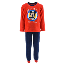 Pijama coralino niño Mickey Mouse - There is only one rojo azul 4 años 104cm