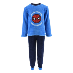 Pijama coralino niño Marvel - Spider-man azul 4 años 104cm