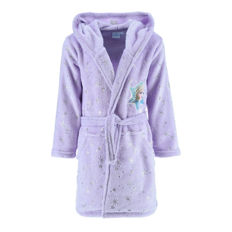 Bata coralina Disney - Frozen lila 6 años 116cm