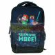 Mochila MineCraft - Survival Mode 36cm azul