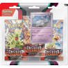 Pack de 3 sobres de cartas Pokémon Scarlet & Violet - Obsidian Flames - Houndstone (inglés)