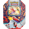Caja de lata de cartas Pokemon Fall ex Paldea Partners - Skeledirge (inglés)