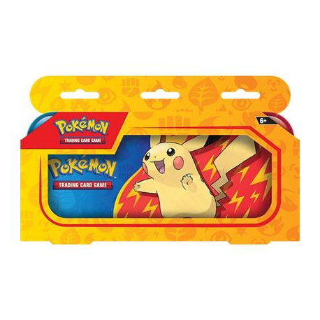 Caja de lata para lápicess de cartas Pokemon Back to School 2023 (inglés)