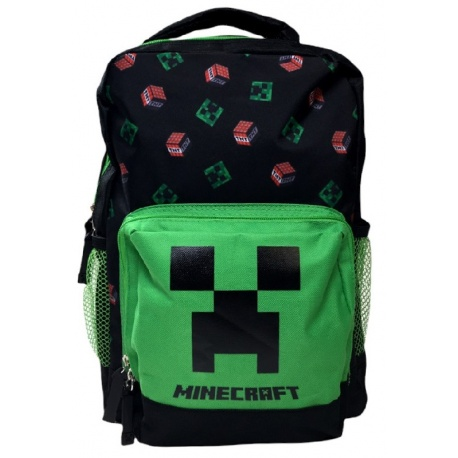 Mochila MineCraft - Creeper 38cm verde