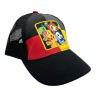 Gorra infantil Pokemon - Personajes rejilla 54cm roja