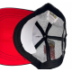 Gorra infantil Pokemon - Personajes rejilla 54cm roja