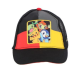 Gorra infantil Pokemon - Personajes rejilla 54cm roja