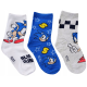 Pack de 3 calcetines Sonic Talla 23-26