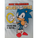 Camiseta niño manga larga Sonic - Give me a ring celeste 6 años 116cm