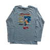 Camiseta niño manga larga Sonic - Give me a ring celeste 8 años 128cm