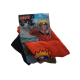 Pack de 3 calcetines Naruto Talla 27-30