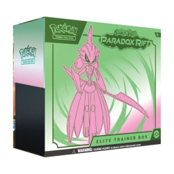 Caja de cartas Pokémon Elite Trainer Box Scarlet & Violet Paradox Rift Iron Bundle (inglés)