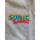 Sudadera infantil con capucha Sonic - Game Over gris 6 años 116cm