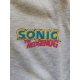 Sudadera infantil con capucha Sonic - Game Over gris 10 años 140cm