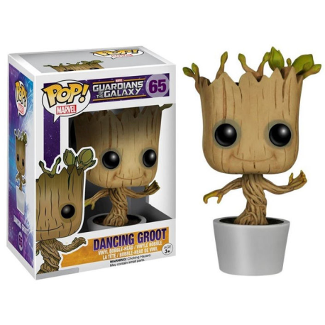 Figura Funko POP! Marvel - Guardianes de la Galaxia - Dancing Groot 65