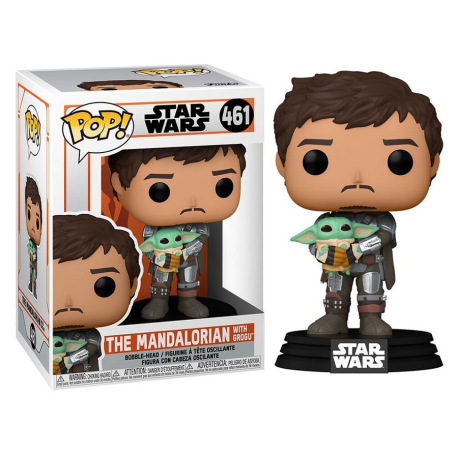 Figura Funko POP! Star Wars The Mandalorian & Grogu 461