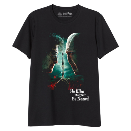 Camiseta adulto Harry Potter - He hwo must not be named Talla XL