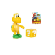 Figura articulada Nintendo - Koopa Troopa con bloque de interrogación 10cm