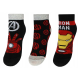 Pack de 3 calcetines Marvel Avengers - Iron Man Talla 23-26