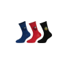 Pack de 3 calcetines Among Us negro - rojo - azul 39-42